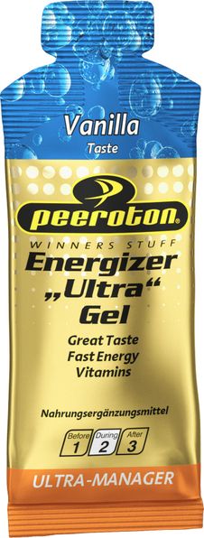 ENERGIZER Ultra Gel s vitamínmi príchuť Vanilka 40g Peeroton