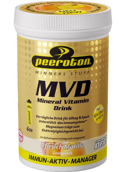 Mineral Vitamin Drink broskyňa-marhuľa 300g Peeroton