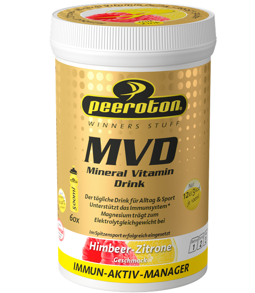 Mineral Vitamin Drink malina-citrón 300g Peeroton